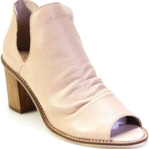 Chinese Laundry Carlita Women's Bootie- Slip on Peep Toe Booties- Size 8.5 - Picture 5 of 11